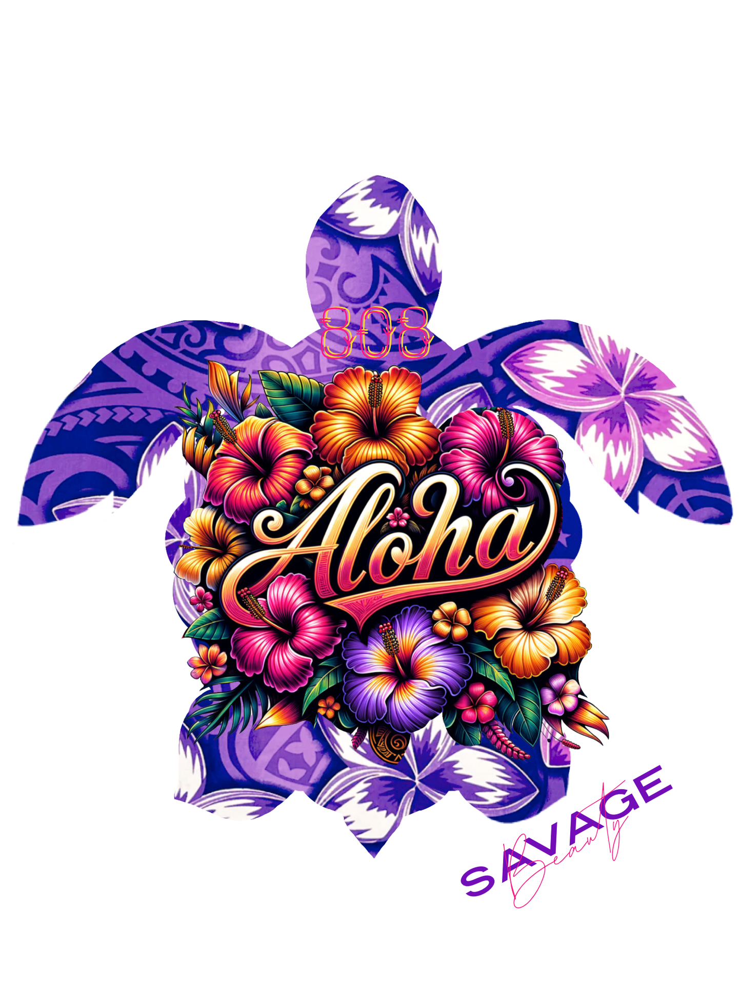 T-shirt aloha 808