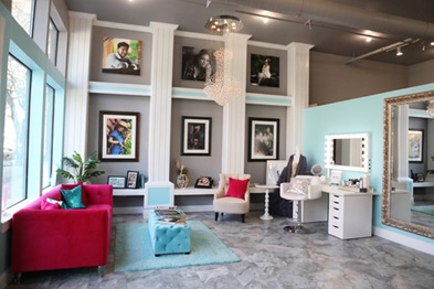Savage Beauty studio interior
